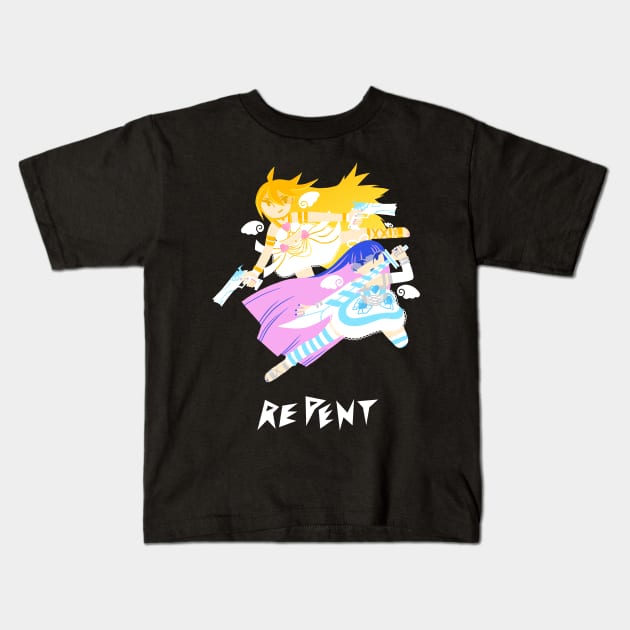 Repent ! Kids T-Shirt by Janikainen